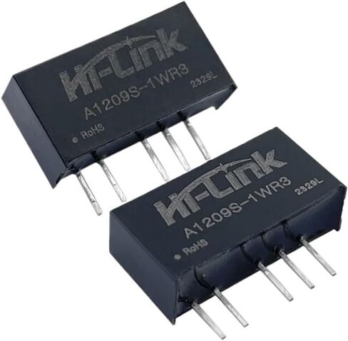 10pcs/Lot DC/DC 9V 1W Dual Output Isolation Adjustable Power Module Converter A1209S-1WR3 in Saudi Arabia
