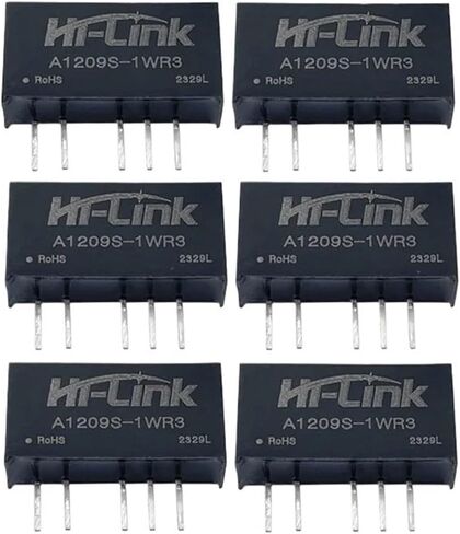 10pcs/Lot DC/DC 9V 1W Dual Output Isolation Adjustable Power Module Converter A1209S-1WR3 in Saudi Arabia