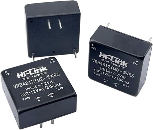 12V 6W 500mA Output DC/DC Power Supply Module 5pcs/Lot VRB4812YMD-6WR3 Step Down Isolated Regulated in Saudi Arabia
