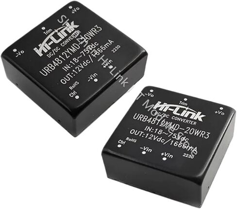 محول DCDC URB4812YMD-20WR3 12V 20W 1666mA وحدة إمداد الطاقة الناتجة معزولة بكفاءة عالية in Saudi Arabia