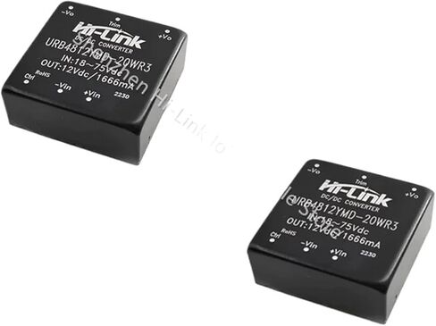 محول DCDC URB4812YMD-20WR3 12V 20W 1666mA وحدة إمداد الطاقة الناتجة معزولة بكفاءة عالية in Saudi Arabia