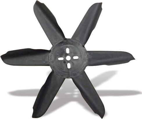 15 in Molded Nylon Cooling Fan | Mechanical Fan, 6-Blade Design | 5/8 in Pilot, Universal Bolt Pattern, Plastic Construction, Black, Each in Saudi Arabia