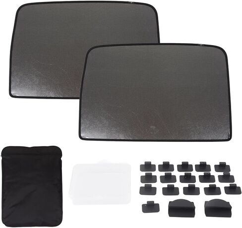 Sunroof Screen, Car Glass Roof Sunshade Nonwoven Fabric for (Beige) in Saudi Arabia