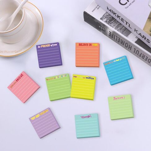 12pcs Cute Cat Sticky Notes, Creative Journal Convenience Stickers, Suitable for Notebook and Note Taking Occasions in Saudi Arabia