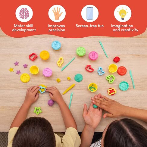 مجموعة معجون اللعب من بونيكو مع قوالب وأكياس جودي، عبوة من 16 هدية للحفلات للأطفال من سن 3 إلى 9 سنوات. هدايا بالجملة، ألعاب أطفال، ألعاب عيد ميلاد صغيرة، حشوات للجوارب، مجموعة الفنون والحرف اليدوية للفصل الدراسي in Kuwait