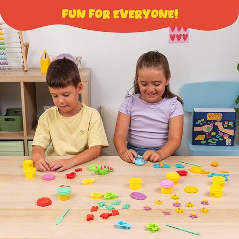 مجموعة معجون اللعب من بونيكو مع قوالب وأكياس جودي، عبوة من 16 هدية للحفلات للأطفال من سن 3 إلى 9 سنوات. هدايا بالجملة، ألعاب أطفال، ألعاب عيد ميلاد صغيرة، حشوات للجوارب، مجموعة الفنون والحرف اليدوية للفصل الدراسي in Kuwait