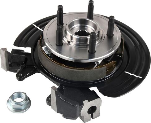 Rear Left Steering Knuckle for 2002-2005 Ford Explorer Mercury Mountaineer 2003 2004 Driver Side Steering Knuckle & Wheel Bearing Hub Assembly Replacement in Kuwait