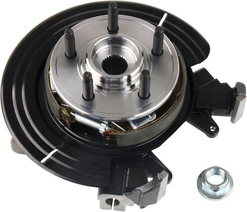 Rear Left Steering Knuckle for 2002-2005 Ford Explorer Mercury Mountaineer 2003 2004 Driver Side Steering Knuckle & Wheel Bearing Hub Assembly Replacement in Kuwait