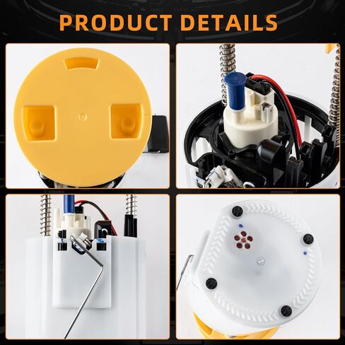 Electric Fuel Pump Assembly Compatible With Mercedes-Benz E320 E350 E500 CLS500 2003-2009 V8 3.2L 3.5L 5.0L Replace E8530M P76500M 2114704094 in Saudi Arabia