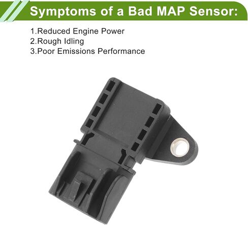 Absolute Pressure MAP Sensor for Dodge Challenger 2017-2023 V8 6.4L No.68271094AB/68271094AA/68378489AA/68212570AA 1 Pc in Saudi Arabia