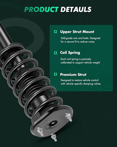 SCITOO 4Pcs Front Rear Complete Struts Assembly Fit For Jeep Grand Cherokee 2011-2015 Strut Shock Assembly 1335883L 1335883R 911304 11213 11214 in Saudi Arabia