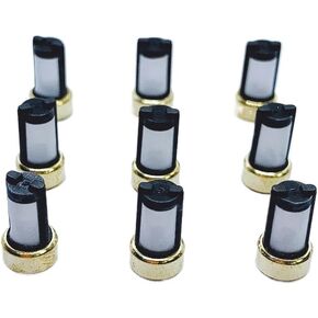 100 Pieces Fuel Injector Filter 10.7x6x3mm Compatible With Injection Repair Kits ASNU02 in Saudi Arabia