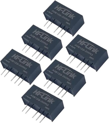 10pcs/Lot ±12V ±84mA 2W DC DC Dual Output Isolated Power Supply Module A0512S-2WR3 Power Converter in Saudi Arabia
