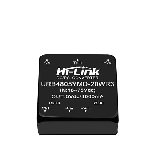 DC DC 48V to 5V Step Down Power Module URB4805YMD-20WR3 Isolated Adjustable Power in Saudi Arabia
