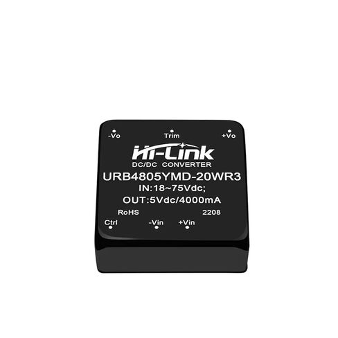 DC DC 48V to 5V Step Down Power Module URB4805YMD-20WR3 Isolated Adjustable Power in Saudi Arabia