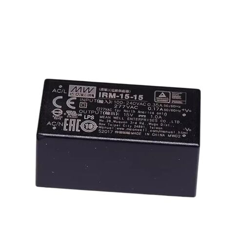 IRM-15-12 15W AC-DC PCB-Mount وحدة الطاقة الخضراء IRM-15 12V 1.25A in Saudi Arabia