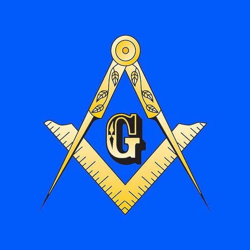 CafePress Masonic Magnet 5.5 بوصة شاشة عرض مغناطيسية مستديرة للسيارة in Kuwait