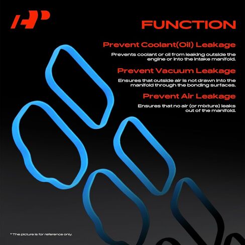 A-Premium Lower and Upper Engine Intake Manifold Gasket Set Compatible with Chrysler, Dodge, Jeep, Ram, VW - Grand Cherokee, Town & Country, 300, Durango, Challenger, Wrangler, ProMaster 3500, V6 3.6L in Saudi Arabia
