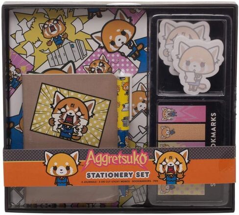 مجموعة قرطاسية أنمي Aggretsuko من إكسسوارات الأنمي هدية أنمي Aggretsuko in Saudi Arabia