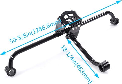 ECOTRIC Spare Tire Mount Rack Carrier Holder Compatible with 2017-2025 Can-Am Maverick X3 Turbo X3 Max R Ds Steel Hold Up to 32" Tire UTV Powder Coated in Saudi Arabia