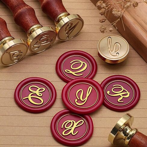 Wax Seal Kits, 200pcs Multicolor Wax Seal Beads and 2pcs Initial Alphabet E WaxSeal Stamp for Wedding Invitations Gift Wraps Envelopes and Christmas Cards (Alphabet E Kit) in Saudi Arabia