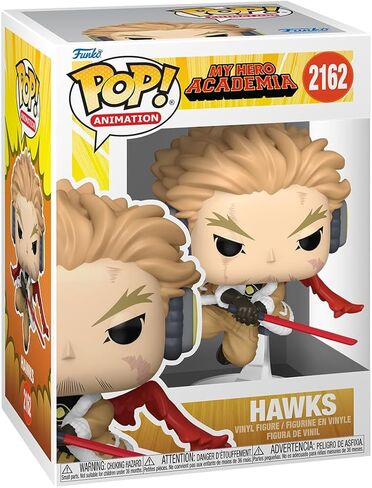 Funko Pop! Animation: My Hero Academia - Hawks - Collectable Vinyl Figure - Gift Idea - Official Merchandise - Toys for Kids & Adults - Anime Fans - Model Figure for Collectors and Display in Kuwait