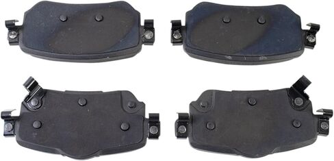 Front and Rear Brake Pad Set Ceramic Hardware Compatible with 2018-2021 Nissan LEAF in Saudi Arabia