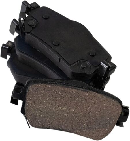 Front and Rear Brake Pad Set Ceramic Hardware Compatible with 2018-2021 Nissan LEAF in Saudi Arabia