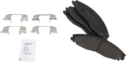 Front and Rear Brake Pads Ceramic Hardware Compatible with 2004-2007 Cadillac CTS 2005-2008 STS in Saudi Arabia