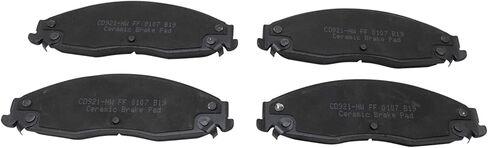 Front and Rear Brake Pads Ceramic Hardware Compatible with 2004-2007 Cadillac CTS 2005-2008 STS in Saudi Arabia