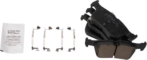 Front and Rear Brake Pad Set Ceramic Hardware Compatible with 2021-2022 Ford Mustang Mach-E in Saudi Arabia