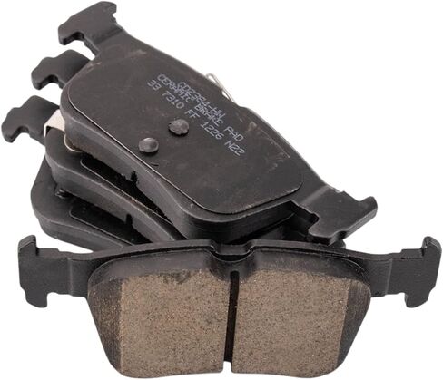 Front and Rear Brake Pad Set Ceramic Hardware Compatible with 2021-2022 Ford Mustang Mach-E in Saudi Arabia