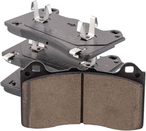 Front and Rear Brake Pad Set Ceramic Hardware Compatible with 2021-2022 Ford Mustang Mach-E in Saudi Arabia