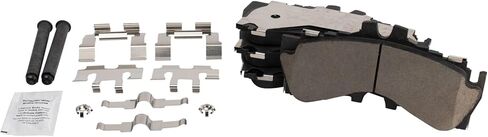Front and Rear Brake Pad Set Ceramic Hardware Compatible with 2018-2019 Lexus LC500 2018-2019 LC500h 2018-2019 LS500 2019 LS500h in Saudi Arabia