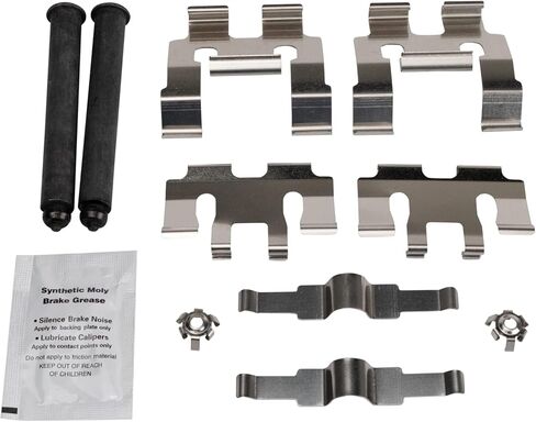 Front and Rear Brake Pad Set Ceramic Hardware Compatible with 2018-2019 Lexus LC500 2018-2019 LC500h 2018-2019 LS500 2019 LS500h in Saudi Arabia