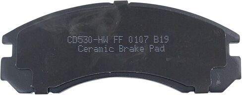Front and Rear Brake Pad Set Ceramic Hardware Compatible with 1997-2000 Mitsubishi Montero Sport in Saudi Arabia
