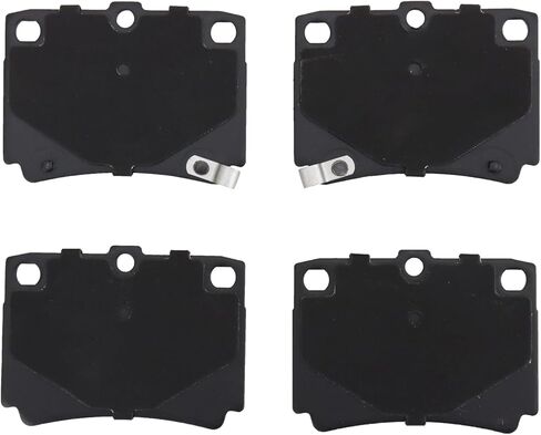 Front and Rear Brake Pad Set Ceramic Hardware Compatible with 1997-2000 Mitsubishi Montero Sport in Saudi Arabia
