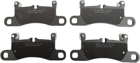 Front and Rear Brake Pad Set Ceramic Hardware Compatible with 2011-2014 Volkswagen Touareg in Saudi Arabia