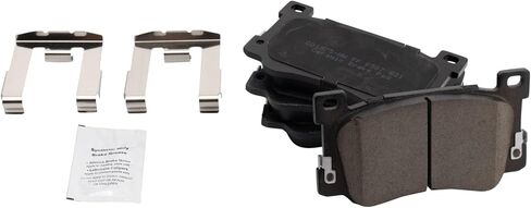 Front and Rear Brake Pads Ceramic Hardware Compatible with 2017-2019 Genesis G90 in Saudi Arabia
