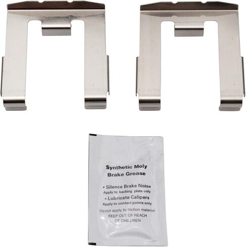 Front and Rear Brake Pads Ceramic Hardware Compatible with 2017-2019 Genesis G90 in Saudi Arabia