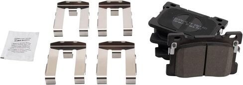 Front and Rear Brake Pads Ceramic Hardware Compatible with 2017-2019 Genesis G90 in Saudi Arabia