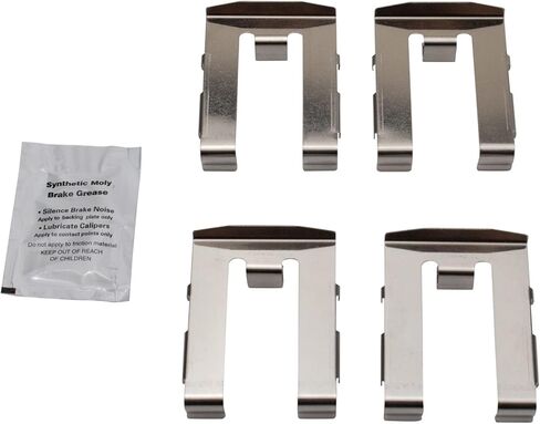 Front and Rear Brake Pads Ceramic Hardware Compatible with 2017-2019 Genesis G90 in Saudi Arabia