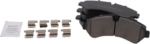 Front and Rear Brake Pad Set Ceramic Hardware Compatible with 2019-2021 Mercedes-Benz Sprinter 3500 2019-2021 Sprinter 3500XD 2019-2020 Sprinter 4500 in Saudi Arabia