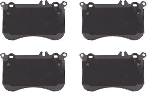 Front and Rear Brake Pad Set Ceramic Hardware Compatible with 2012-2017 Mercedes-Benz CLS550 2012-2014 E550 in Saudi Arabia