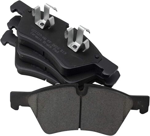 Front and Rear Brake Pad Set Ceramic Hardware Compatible with 2006-2009 Mercedes-Benz E350 2004-2006 E500 2007-2009 E550 in Saudi Arabia