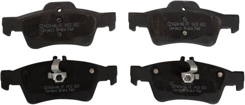 Front and Rear Brake Pad Set Ceramic Hardware Compatible with 2006-2009 Mercedes-Benz E350 2004-2006 E500 2007-2009 E550 in Saudi Arabia