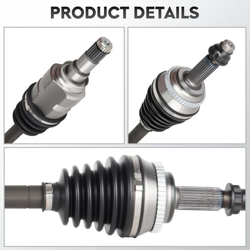 NEW Left Front Right Front CV Axle Shaft Assembly fits for Toyota Corolla 2009-2018, for Matrix 2003-2013 FWD Only, for Pontiac Vibe 2003-2010, 1.8L, Driver and Passenger side, 2-Pack in Saudi Arabia