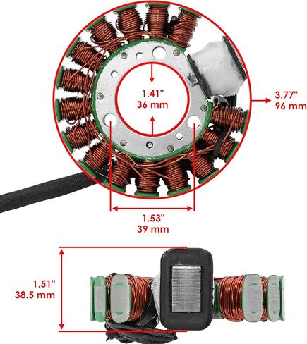 Caltric Stator Compatible With Yamaha 4JG-85510-01-00 Stator Generator Alternator Magneto in Saudi Arabia