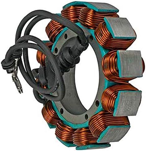 RAREELECTRICAL جديد 12 فولت 45 أمبير الجزء الثابت متوافق مع Harley Davidson Road King Efi Flhri 2000-2001 29987-99 in Saudi Arabia