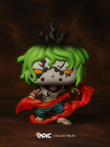 Pop Anime: Demonslayer - شخصية Gyutaro Blood Attack الحصرية من الفينيل متضمنة مع واقي صندوق متوافق مع Funko in Saudi Arabia